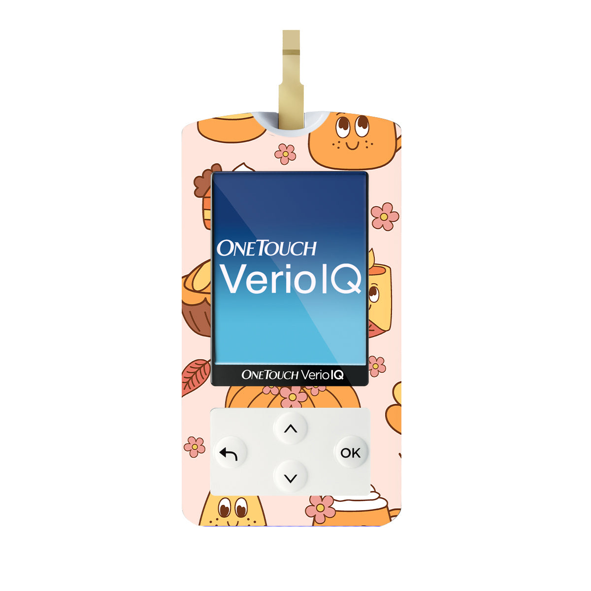 Cozy Harvest OneTouch Verio IQ Glucometer Sticker - Pump Peelz
