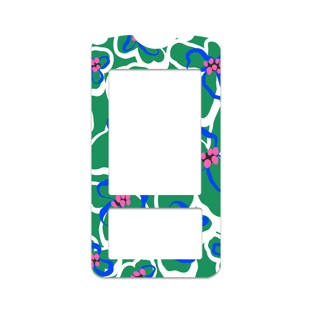 Mod Blooms OneTouch Verio IQ Glucometer Sticker - Pump Peelz
