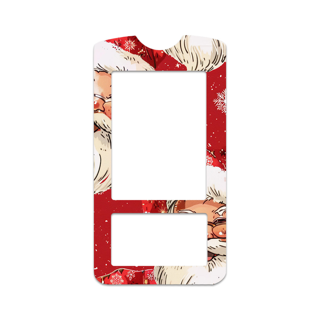 Jolly Old Saint Nick OneTouch Verio IQ Glucometer Sticker - Pump Peelz