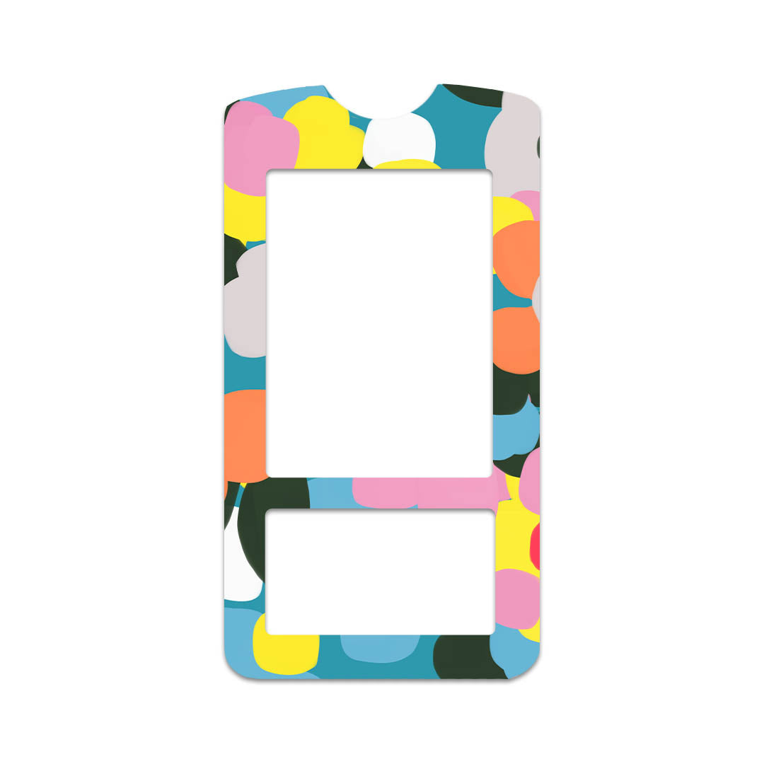 Vibrant Spring OneTouch Verio IQ Glucometer Sticker - Pump Peelz