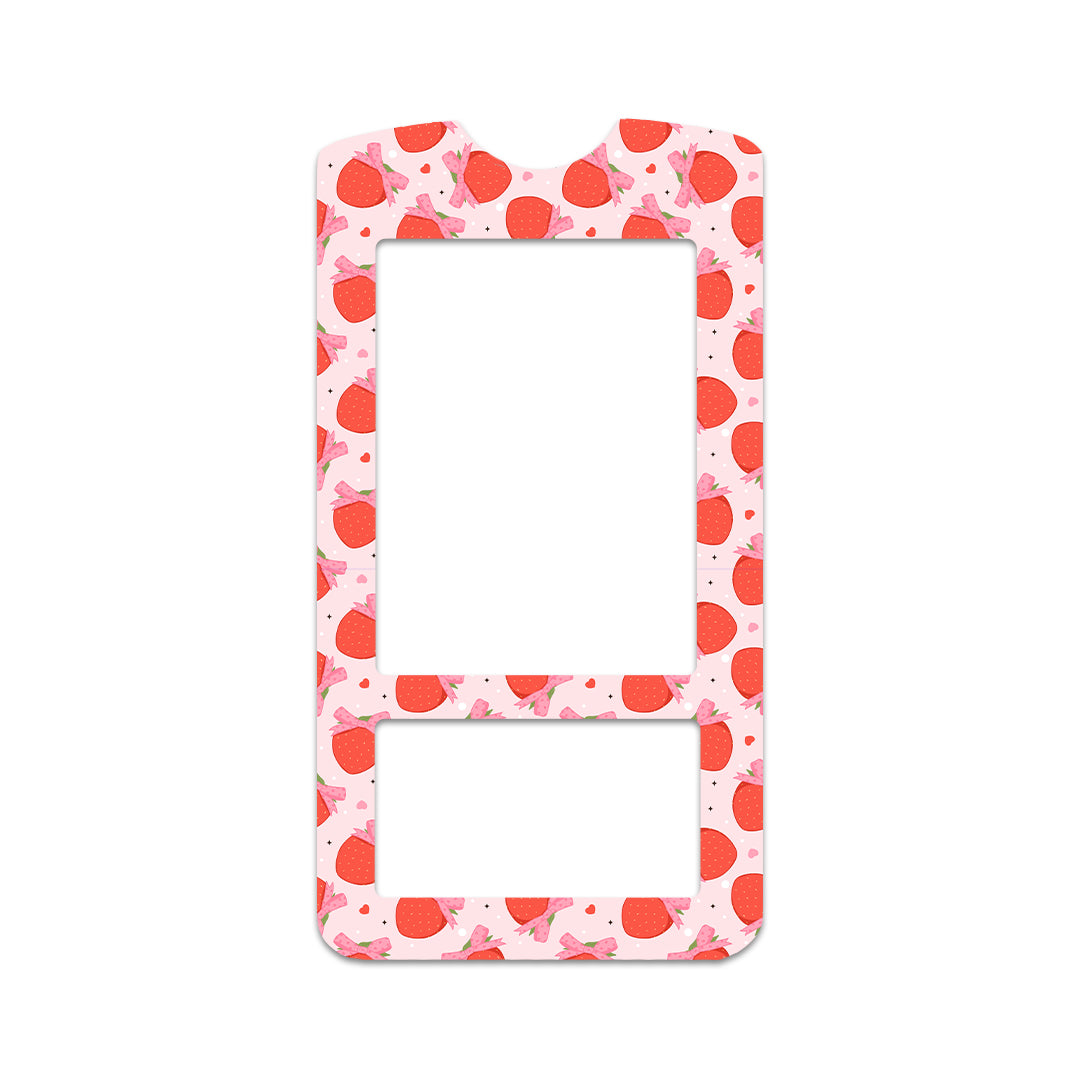 Strawberry Kisses OneTouch Verio IQ Glucometer Sticker - Pump Peelz