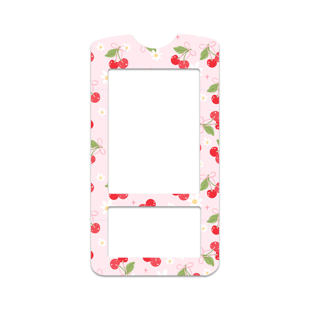 Cherry Coquette OneTouch Verio IQ Glucometer Sticker - Pump Peelz