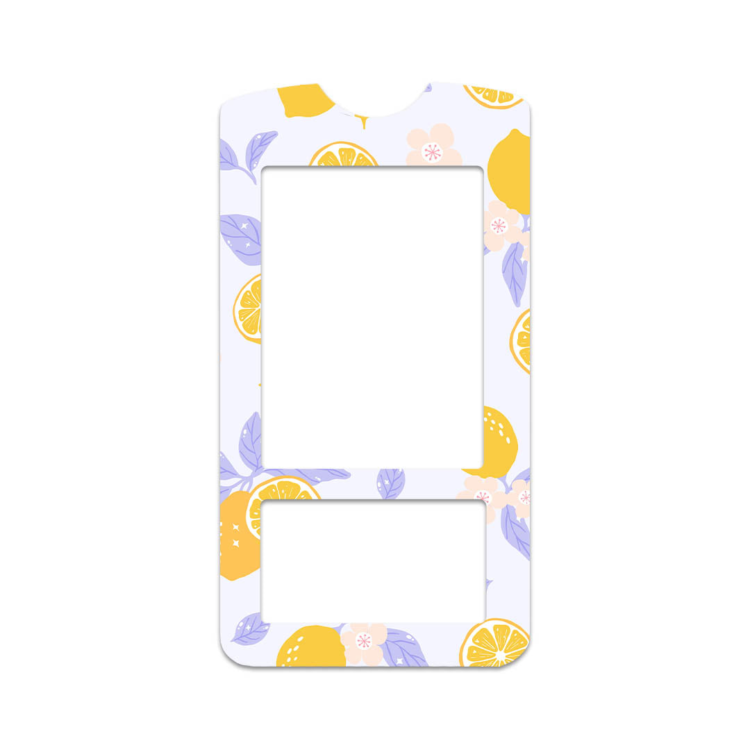 Lemon Lavender OneTouch Verio IQ Glucometer Sticker - Pump Peelz