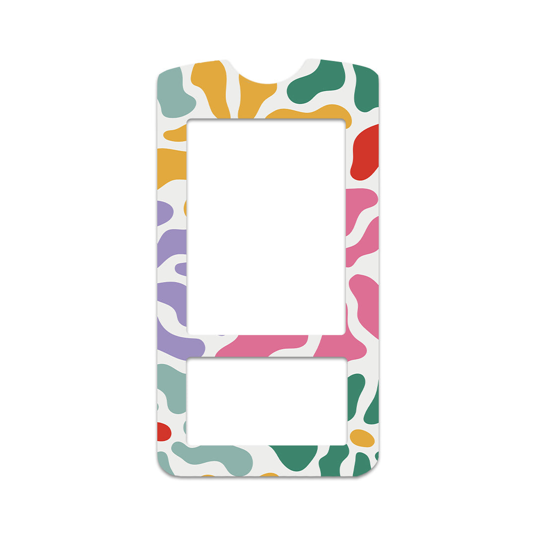 Bloom Burst OneTouch Verio IQ Glucometer Sticker - Pump Peelz