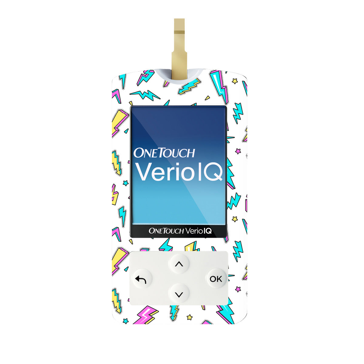 Electric Energy OneTouch Verio IQ Glucometer Sticker - Pump Peelz