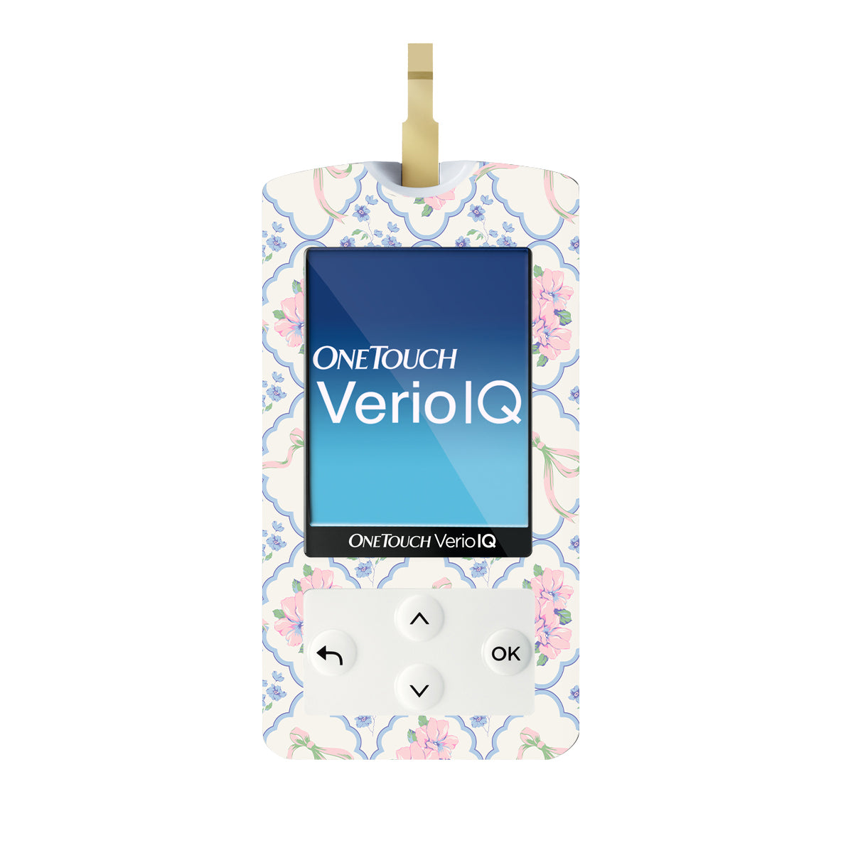 Spring Coquette OneTouch Verio IQ Glucometer Sticker - Pump Peelz