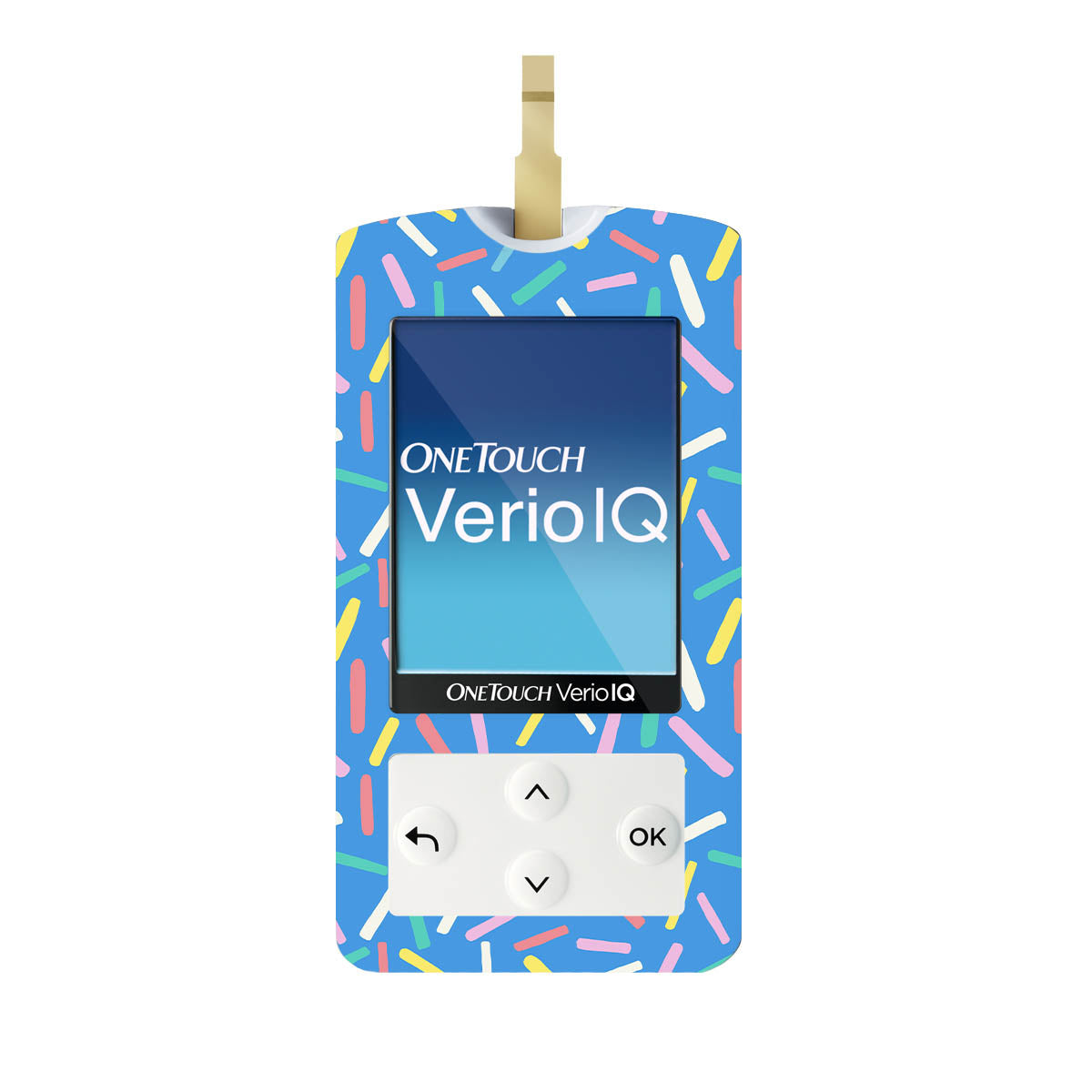 Sprinkle Pop OneTouch Verio IQ Glucometer Sticker - Pump Peelz
