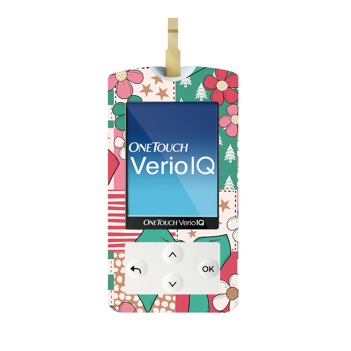 Merry Coquette OneTouch Verio IQ Glucometer Sticker - Pump Peelz