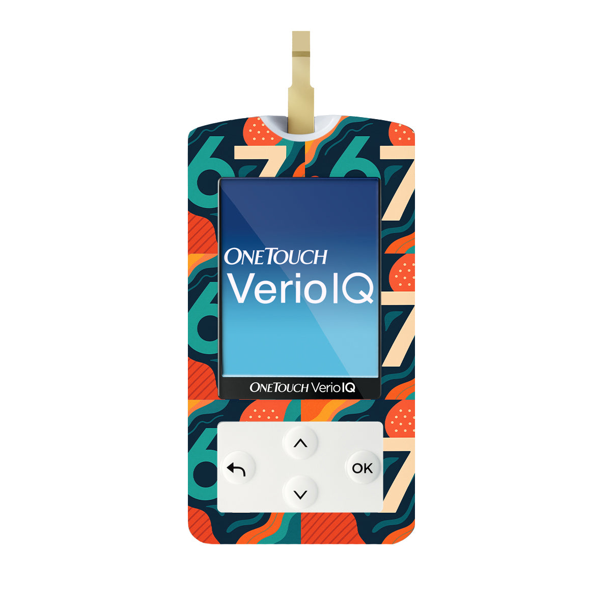 6/7 OneTouch Verio IQ Glucometer Sticker - Pump Peelz