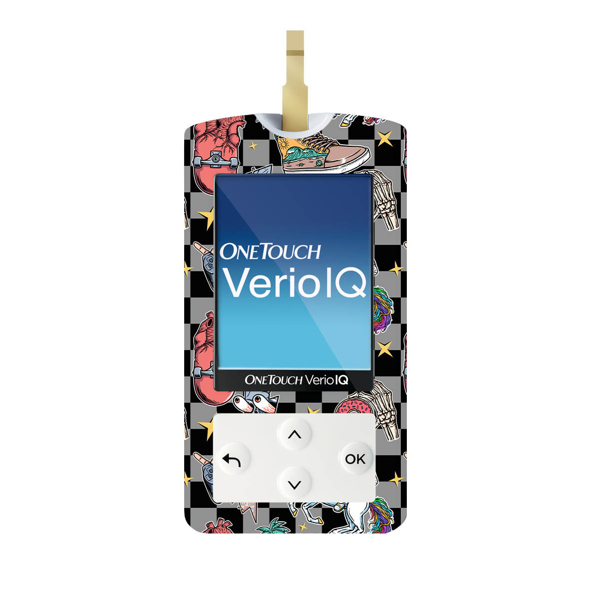 Totally Radical OneTouch Verio IQ Glucometer Sticker - Pump Peelz