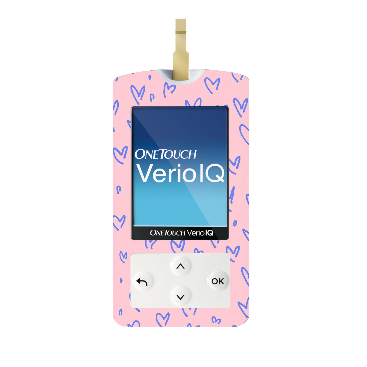 Love Language OneTouch Verio IQ Glucometer Sticker - Pump Peelz