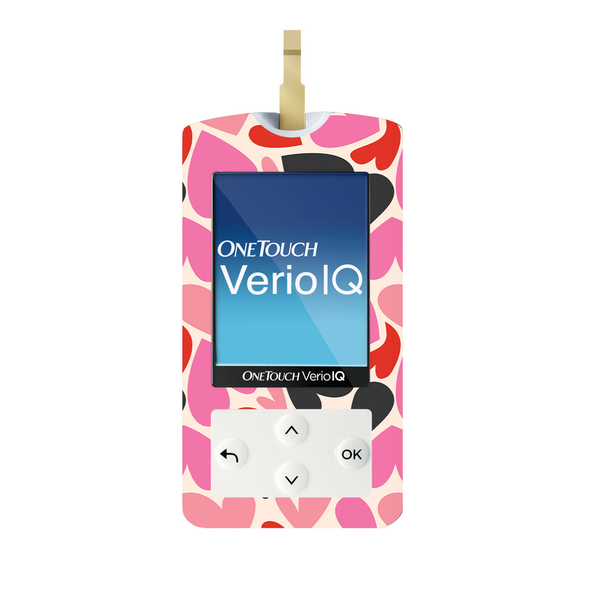 Heartbreaker OneTouch Verio IQ Glucometer Sticker - Pump Peelz