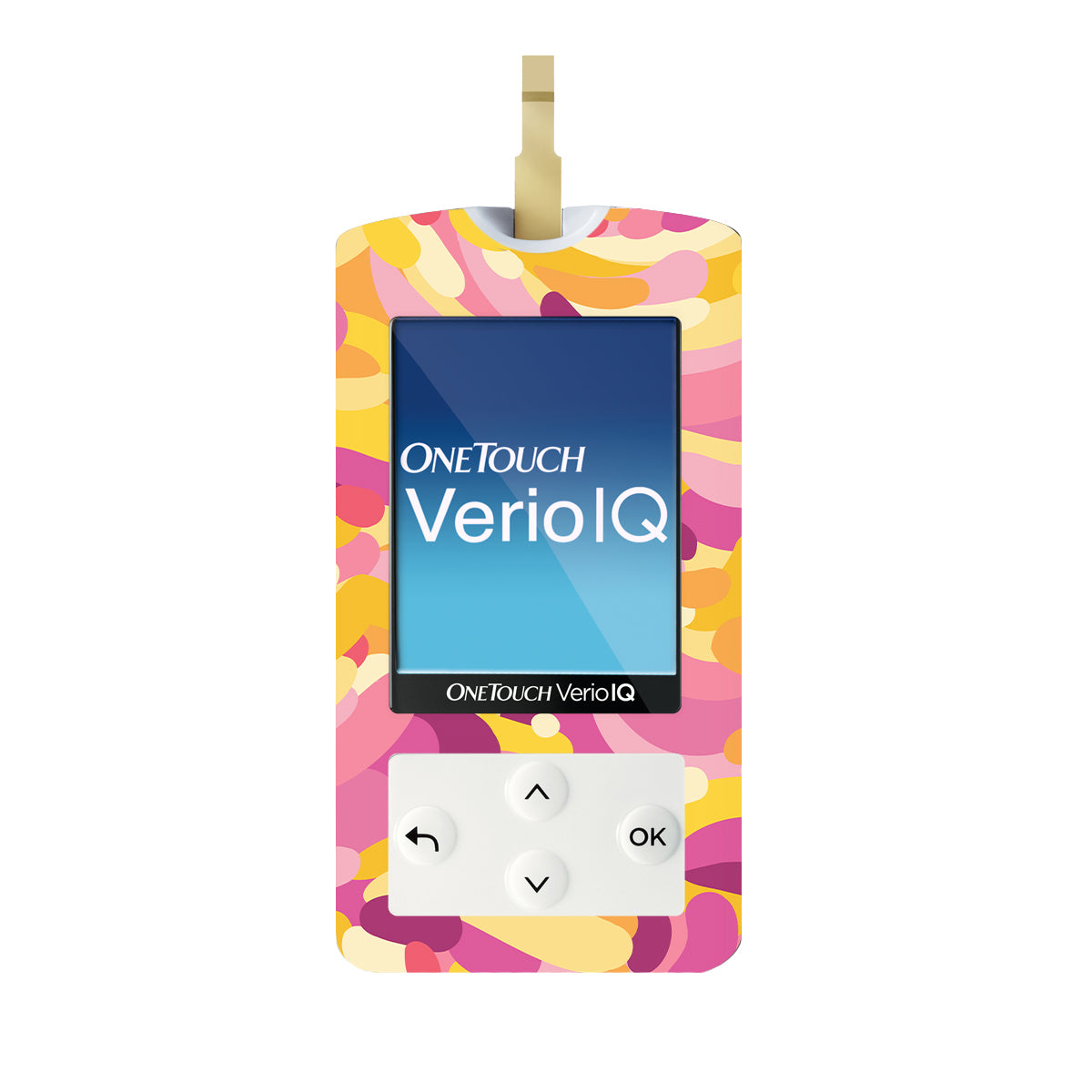 Jelly Swirl OneTouch Verio IQ Glucometer Sticker - Pump Peelz