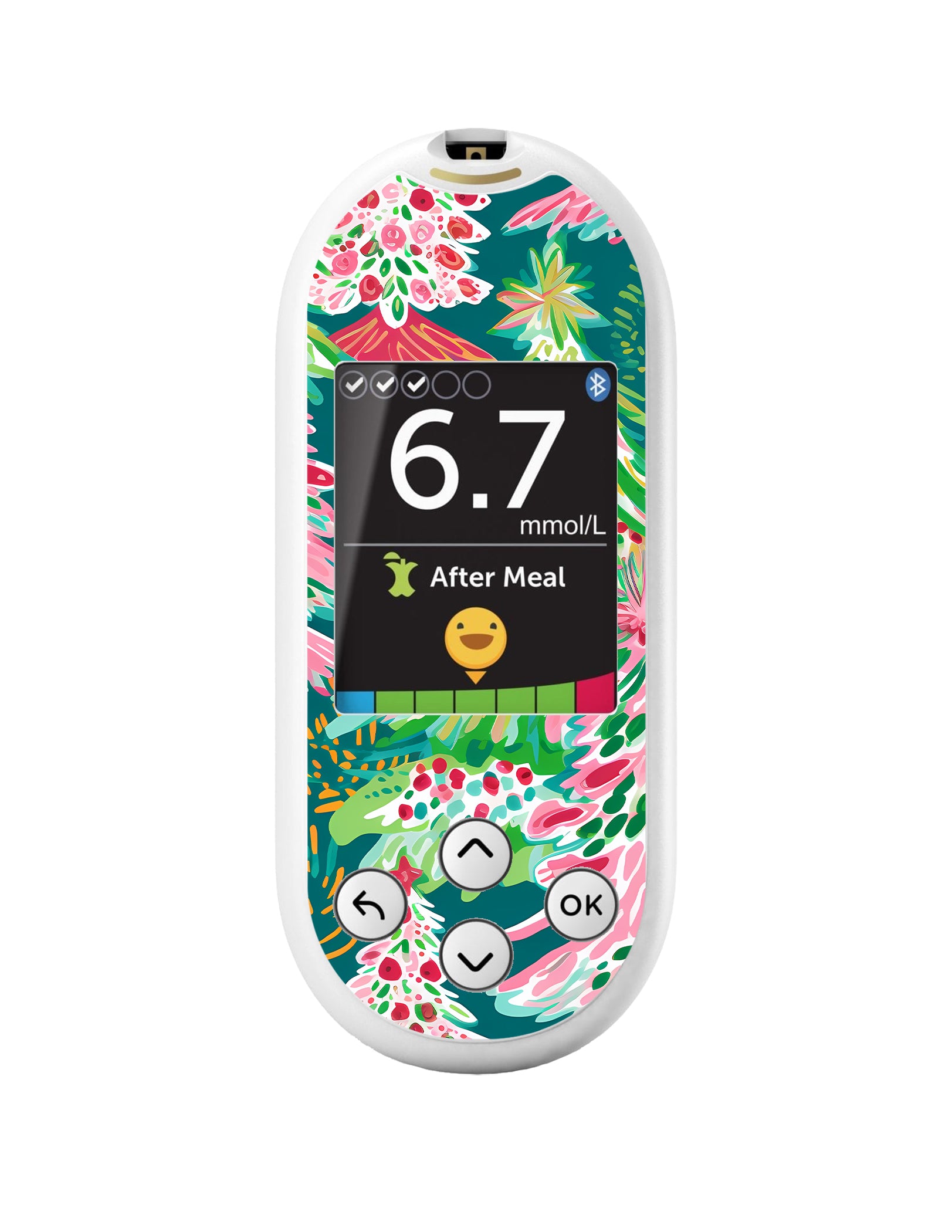 Festive Forest OneTouch Verio Reflect Glucometer - Pump Peelz
