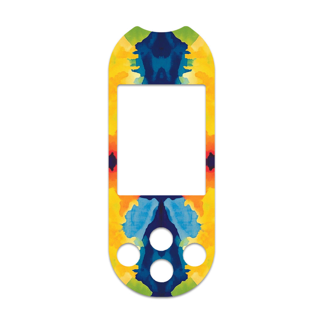 Bright Tie Dye OneTouch Verio Reflect Glucometer
