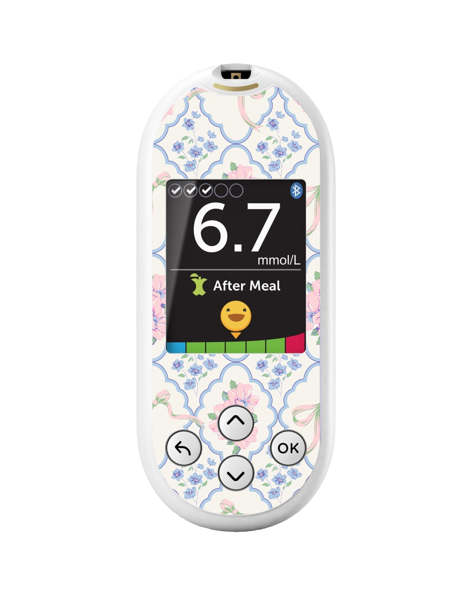 Spring Coquette OneTouch Verio Reflect Glucometer - Pump Peelz