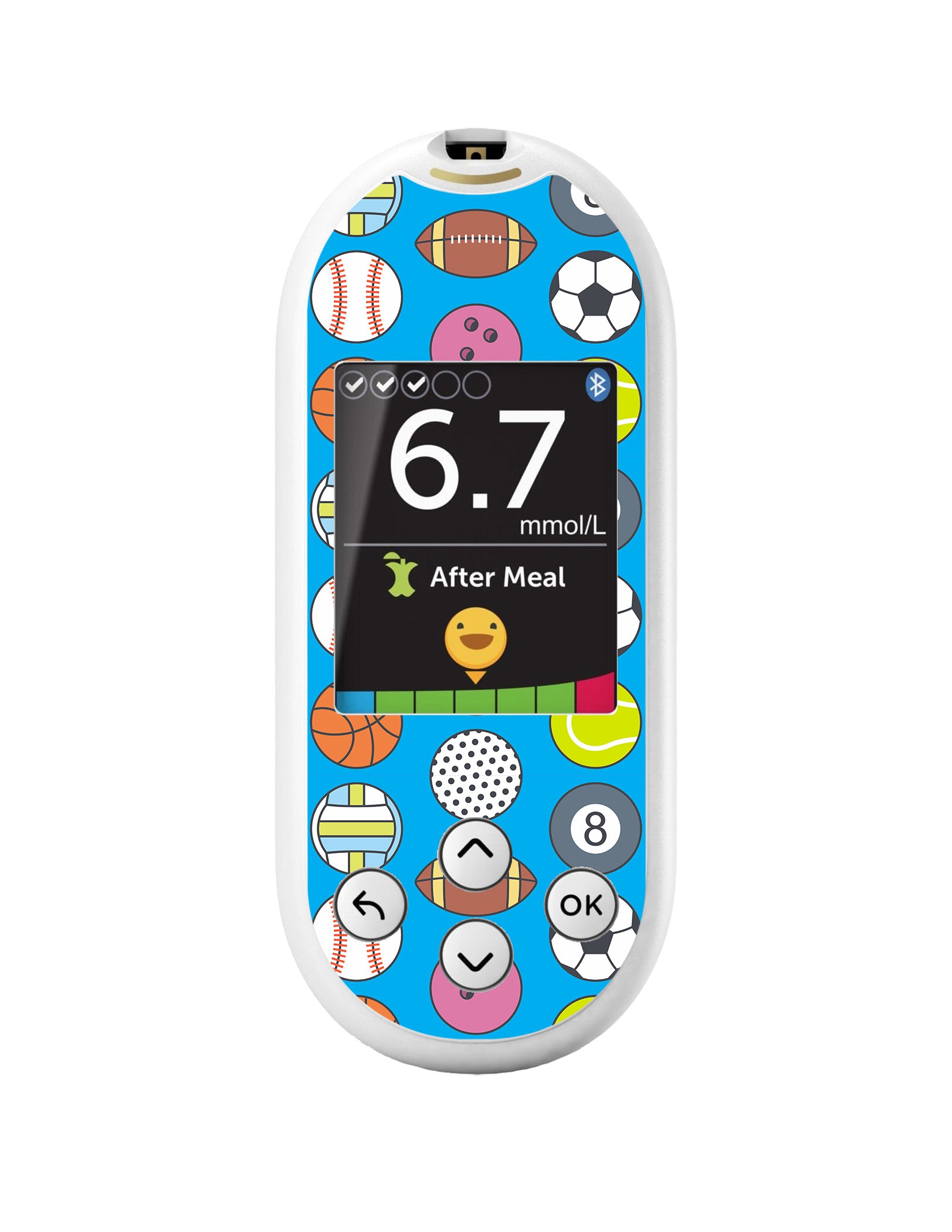 All Star Toss OneTouch Verio Reflect Glucometer - Pump Peelz