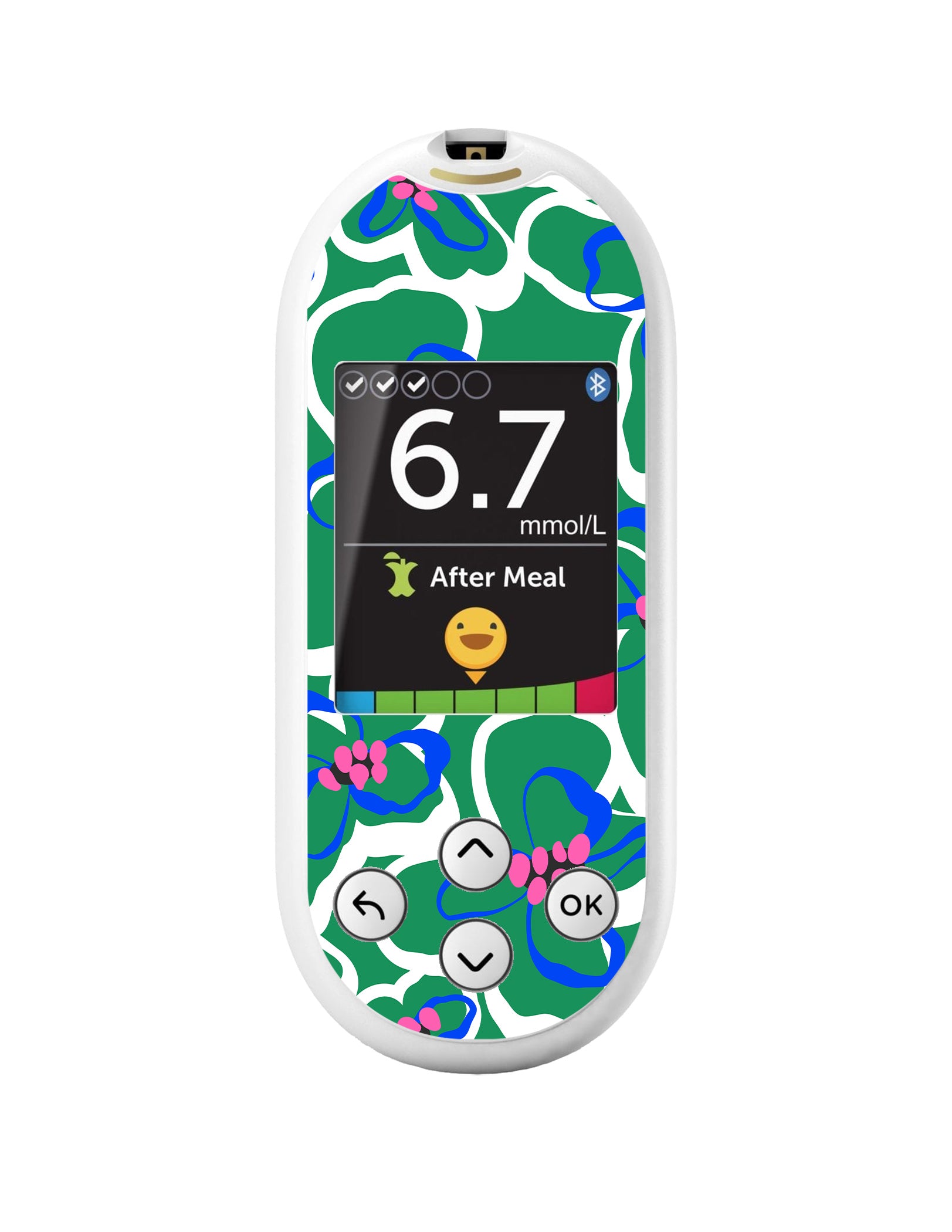 Mod Blooms OneTouch Verio Reflect Glucometer - Pump Peelz