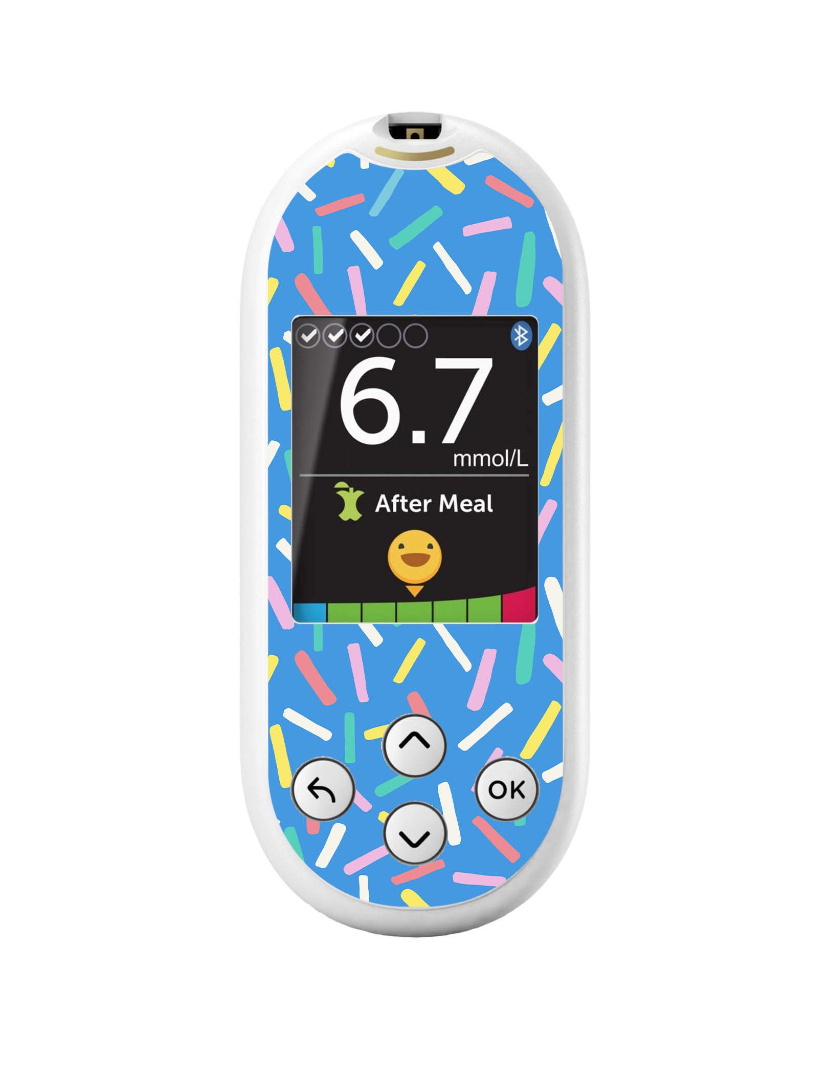 Sprinkle Pop OneTouch Verio Reflect Glucometer - Pump Peelz