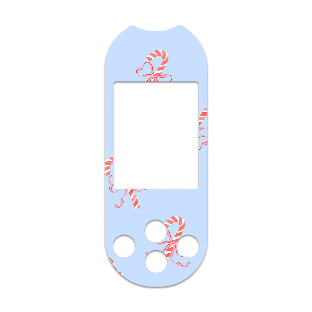 Candy Cane Lane OneTouch Verio Reflect Glucometer - Pump Peelz