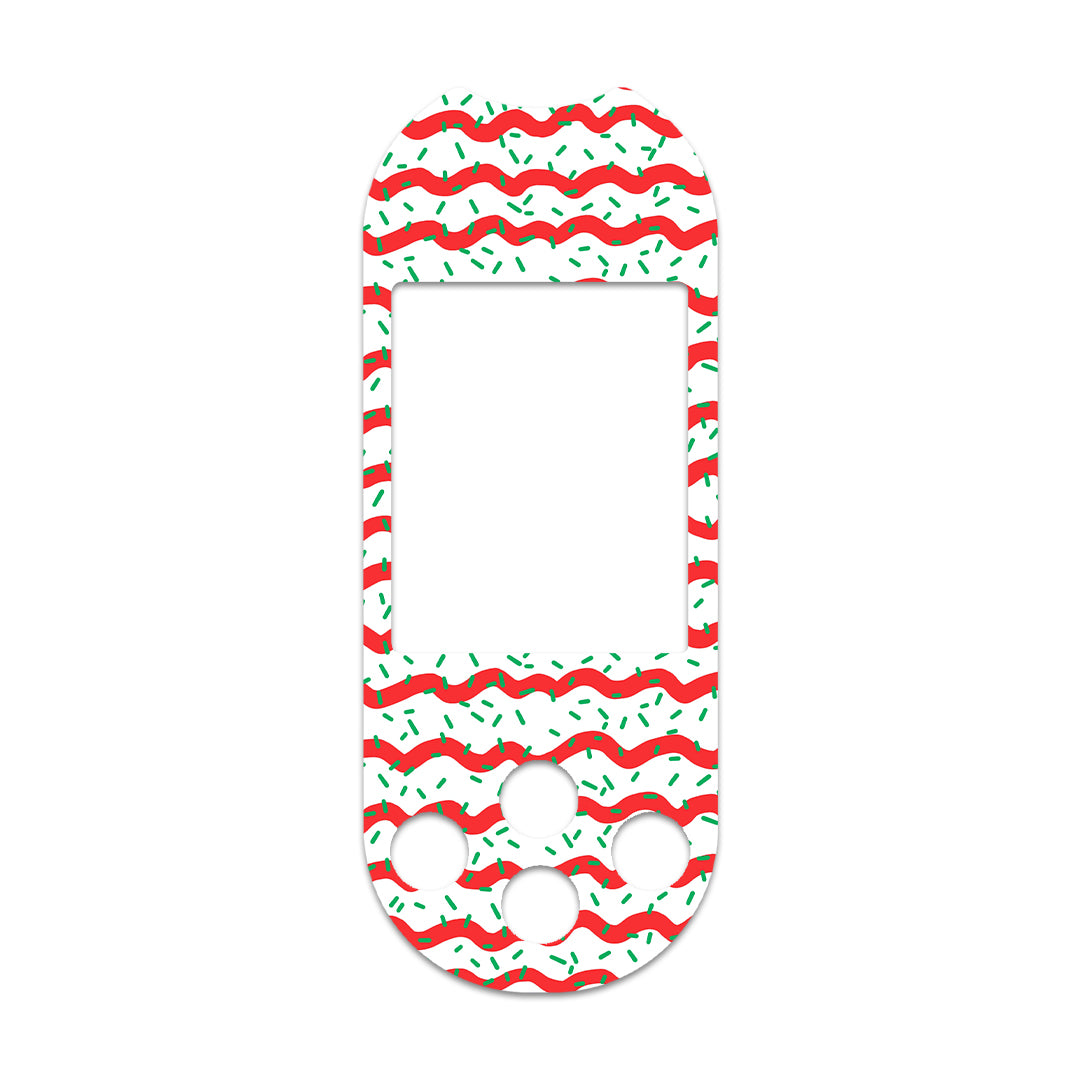 Christmas Icing OneTouch Verio Reflect Glucometer - Pump Peelz