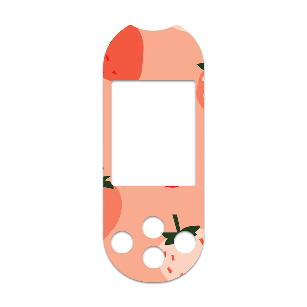 Strawberry Sweet OneTouch Verio Reflect Glucometer - Pump Peelz