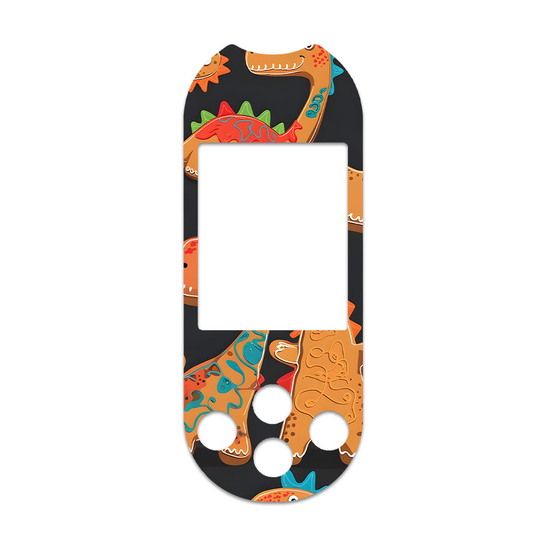 Jurassic Gingerbread OneTouch Verio Reflect Glucometer - Pump Peelz