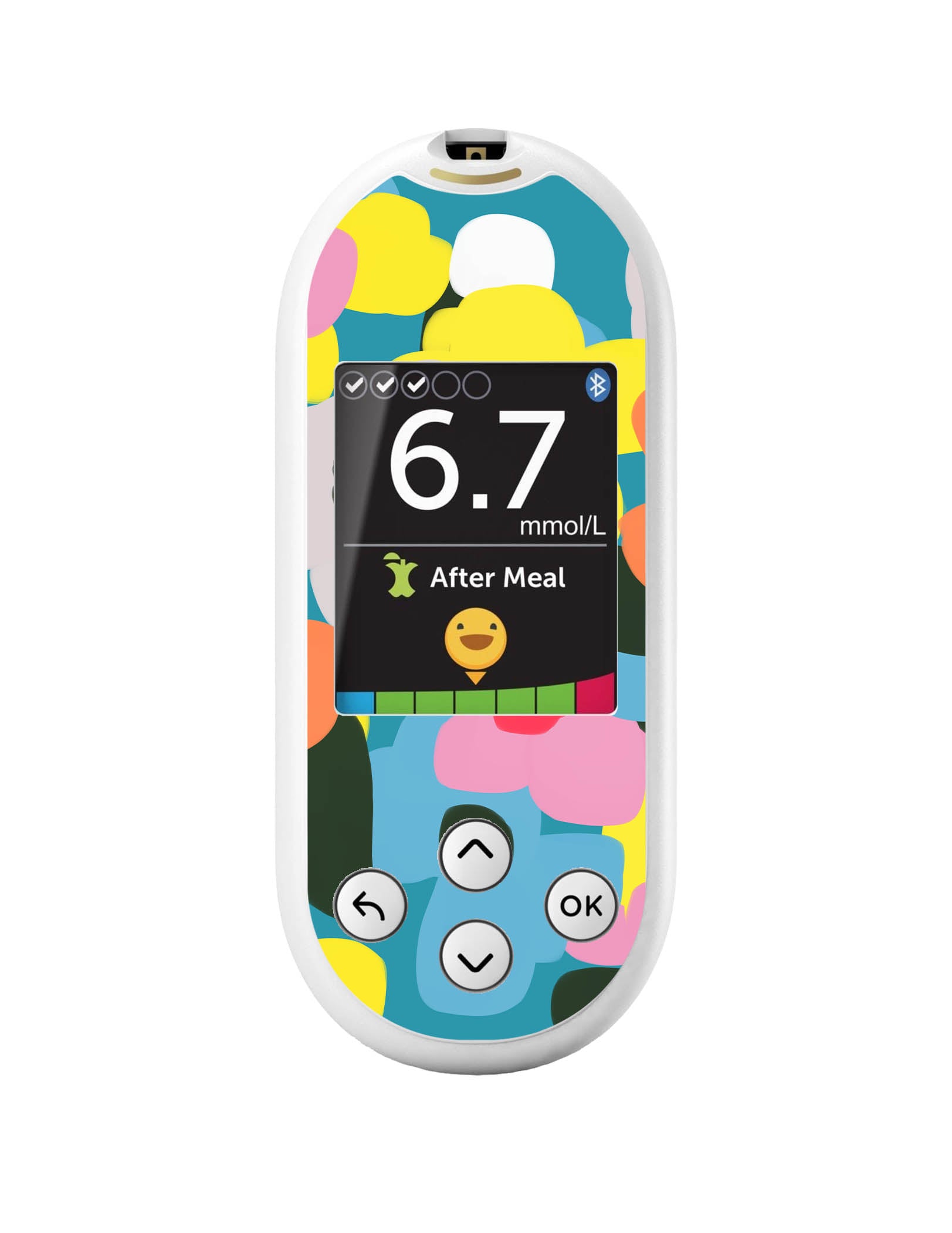 Vibrant Spring OneTouch Verio Reflect Glucometer - Pump Peelz