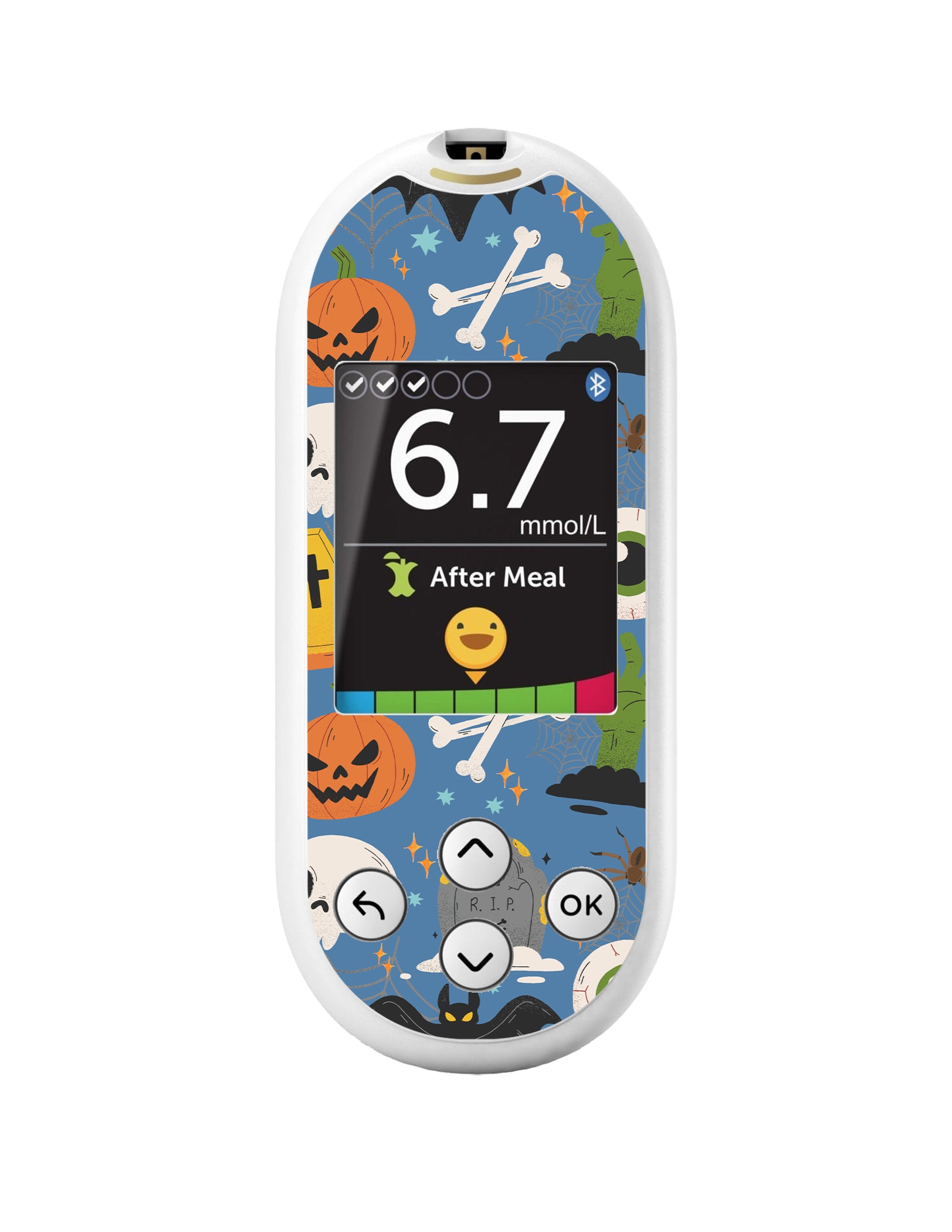 Spooky Night OneTouch Verio Reflect Glucometer - Pump Peelz