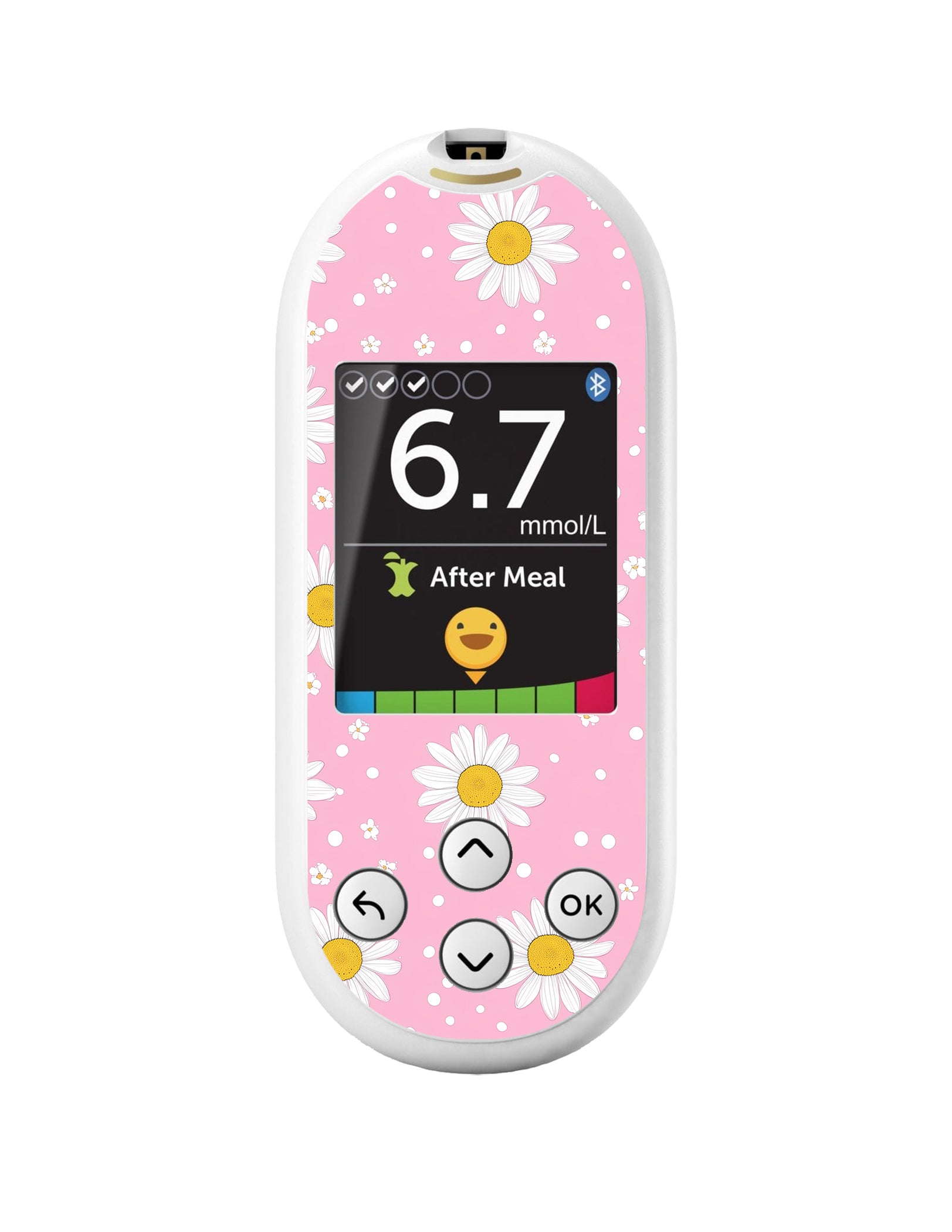 Spring Daisy OneTouch Verio Reflect Glucometer - Pump Peelz