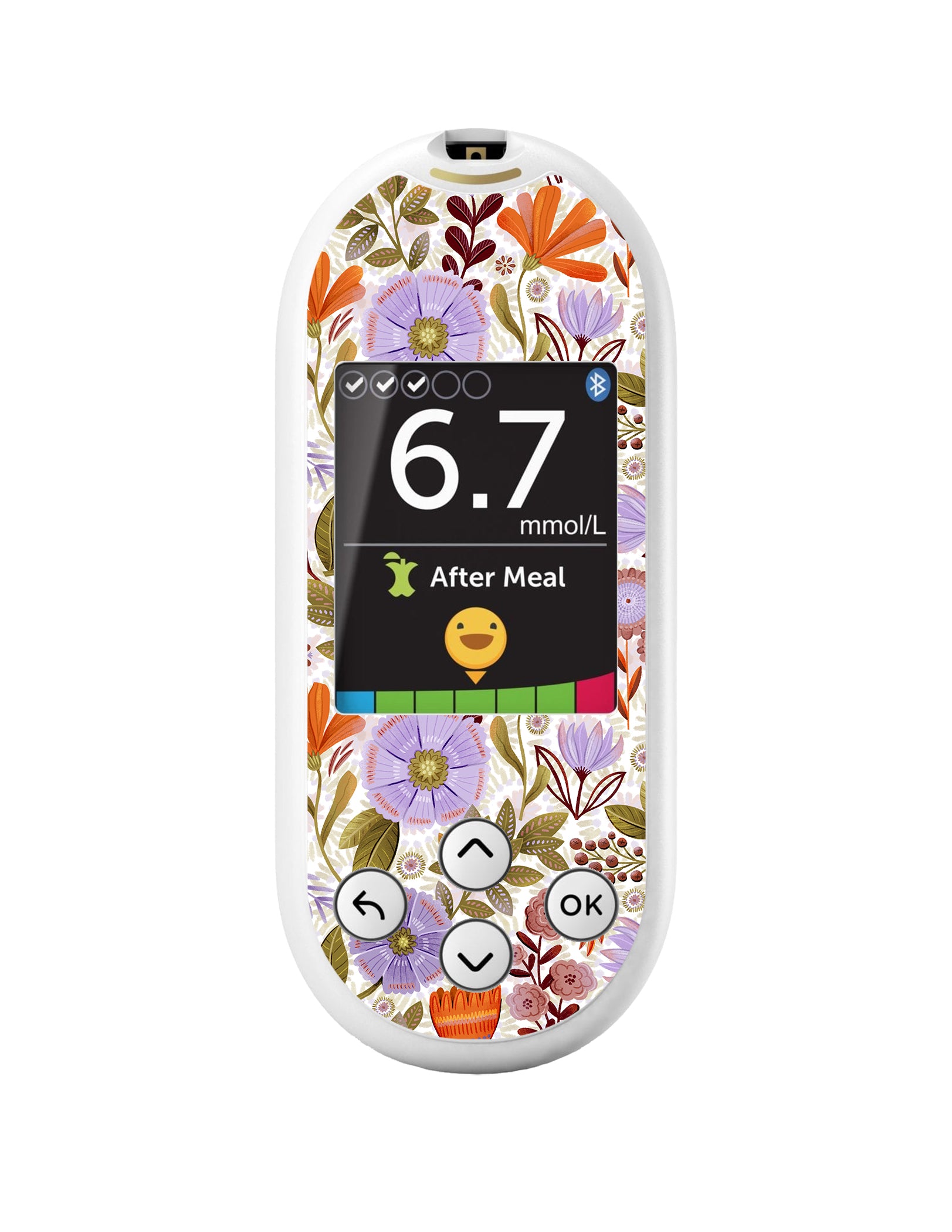Autumn Meadow OneTouch Verio Reflect Glucometer - Pump Peelz