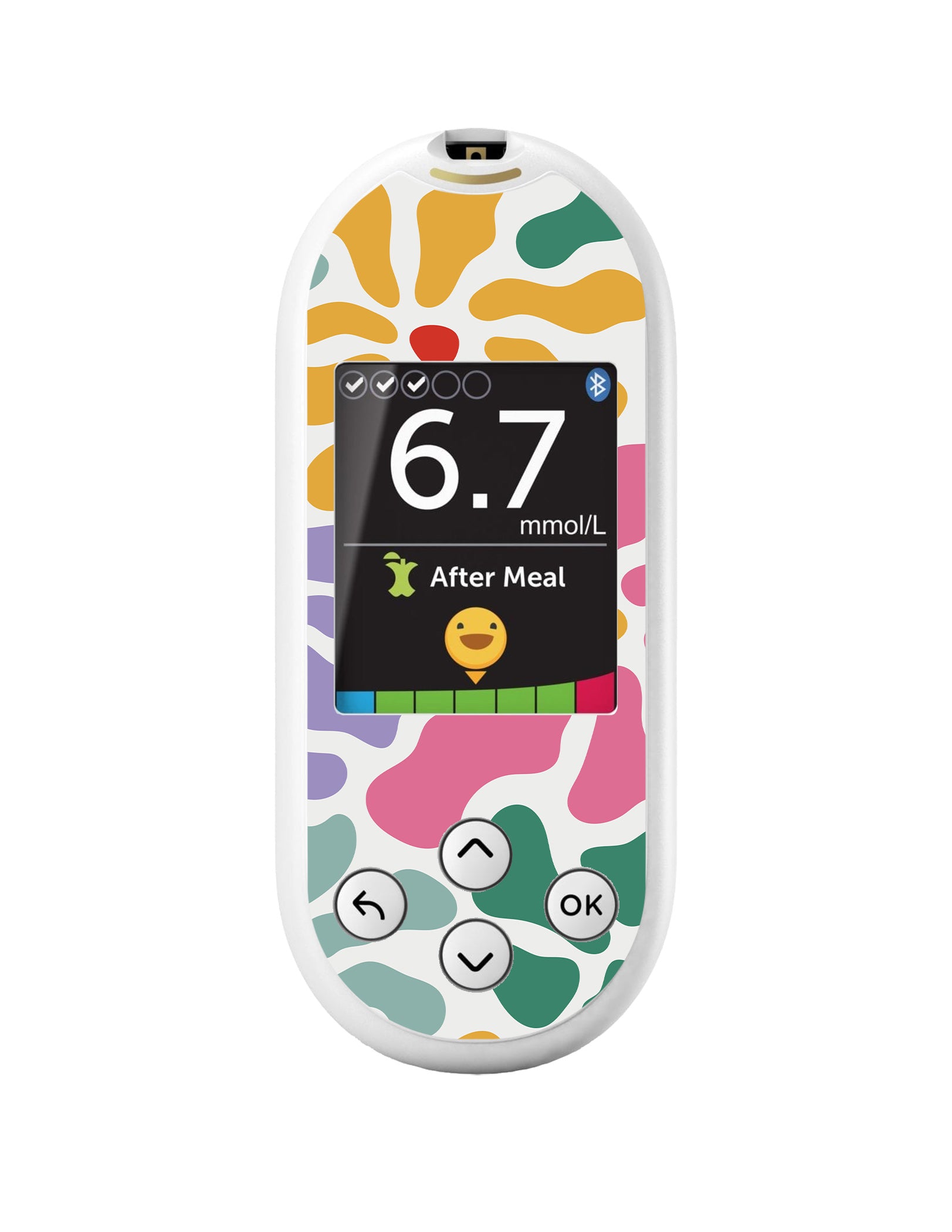 Bloom Burst OneTouch Verio Reflect Glucometer - Pump Peelz