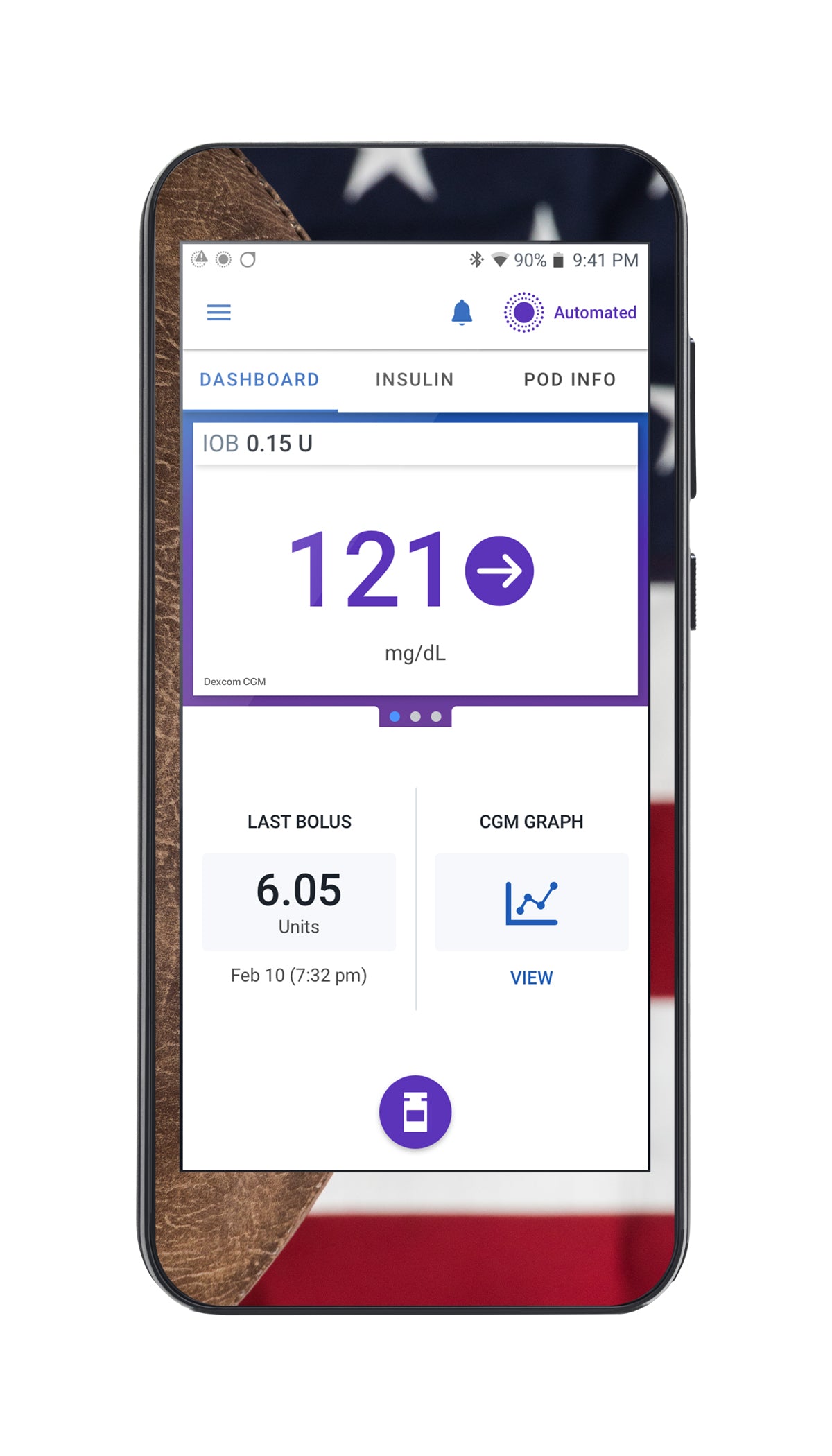 Vintage Football Omnipod 5™-Pump Peelz