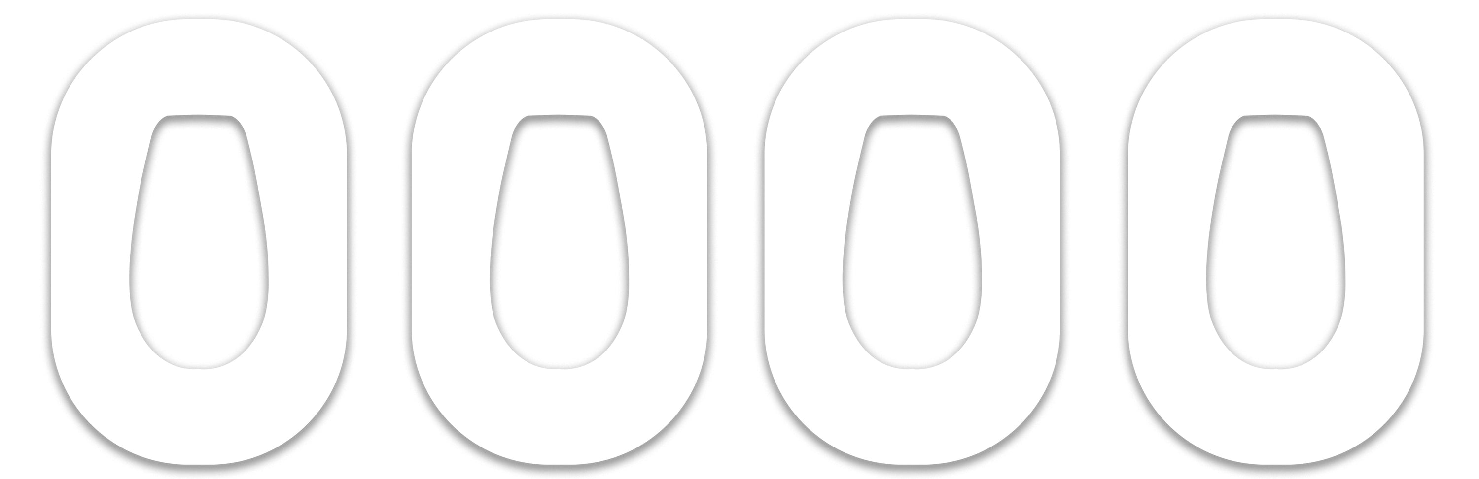 White Patch+ Tape Designed for the DEXCOM G6 - Pump Peelz