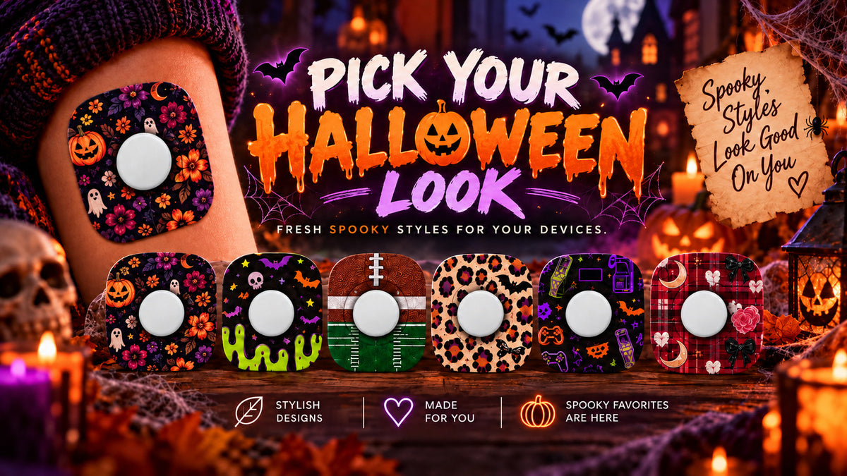 Pick your Halloween look: Halloween and fall decorative patches from Pump Peelz