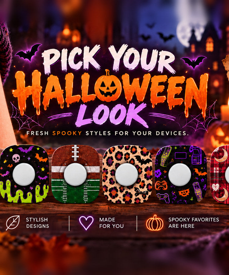 Pick your Halloween look: Halloween and fall decorative patches from Pump Peelz