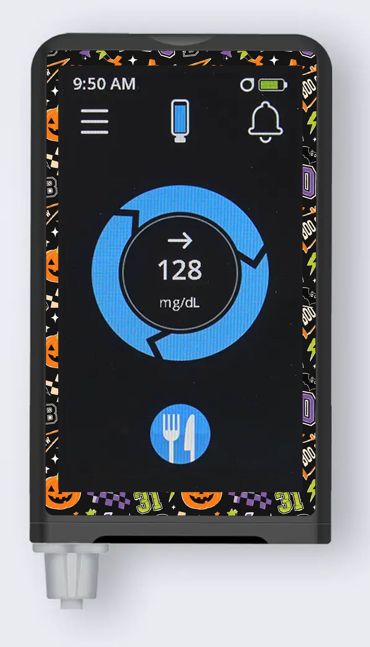 Boo Crew Varsity Sticker for the Beta Bionics iLet – Pump Peelz