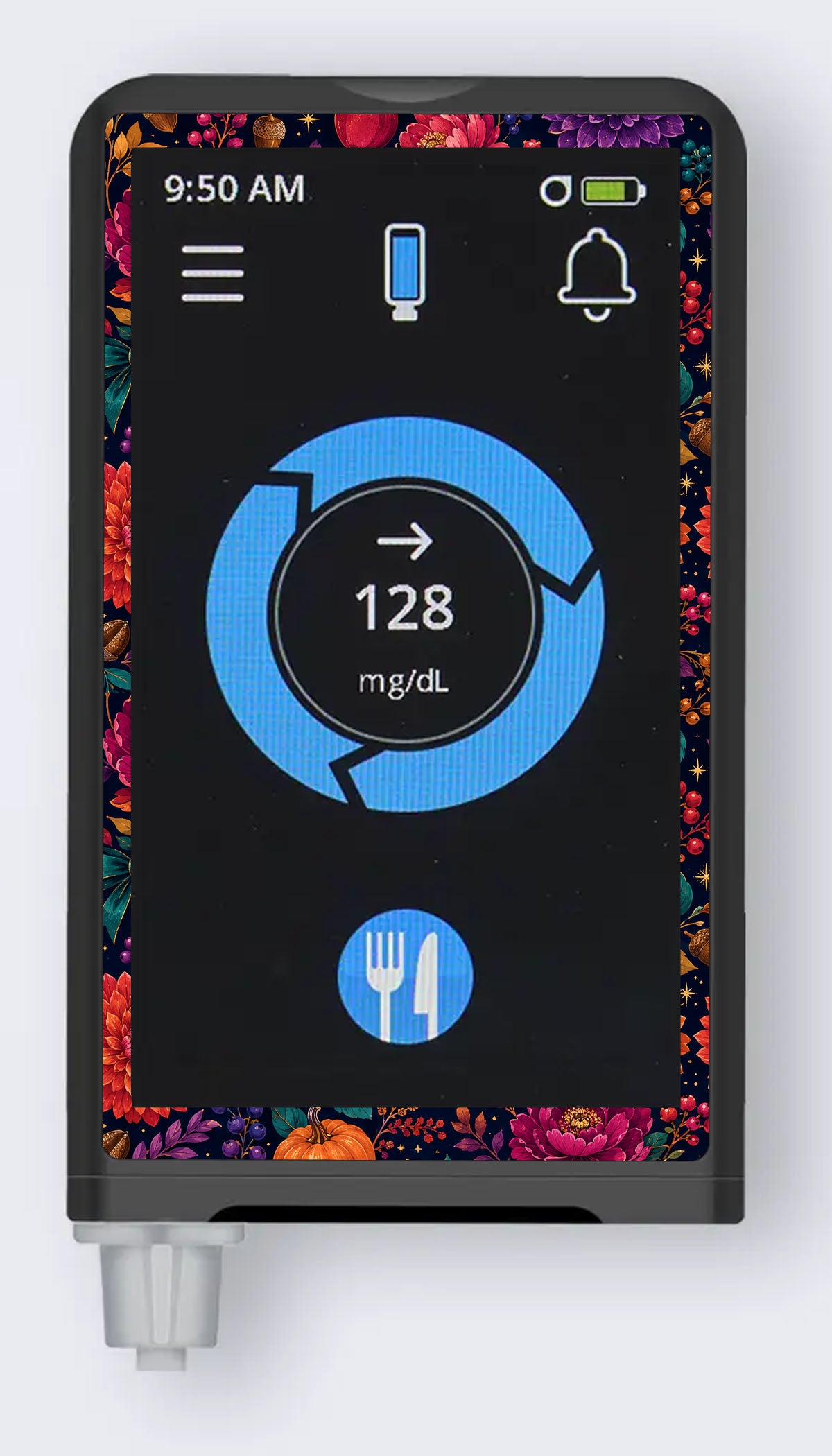 Velvet Autumn Sticker for the Beta Bionics iLet – Pump Peelz