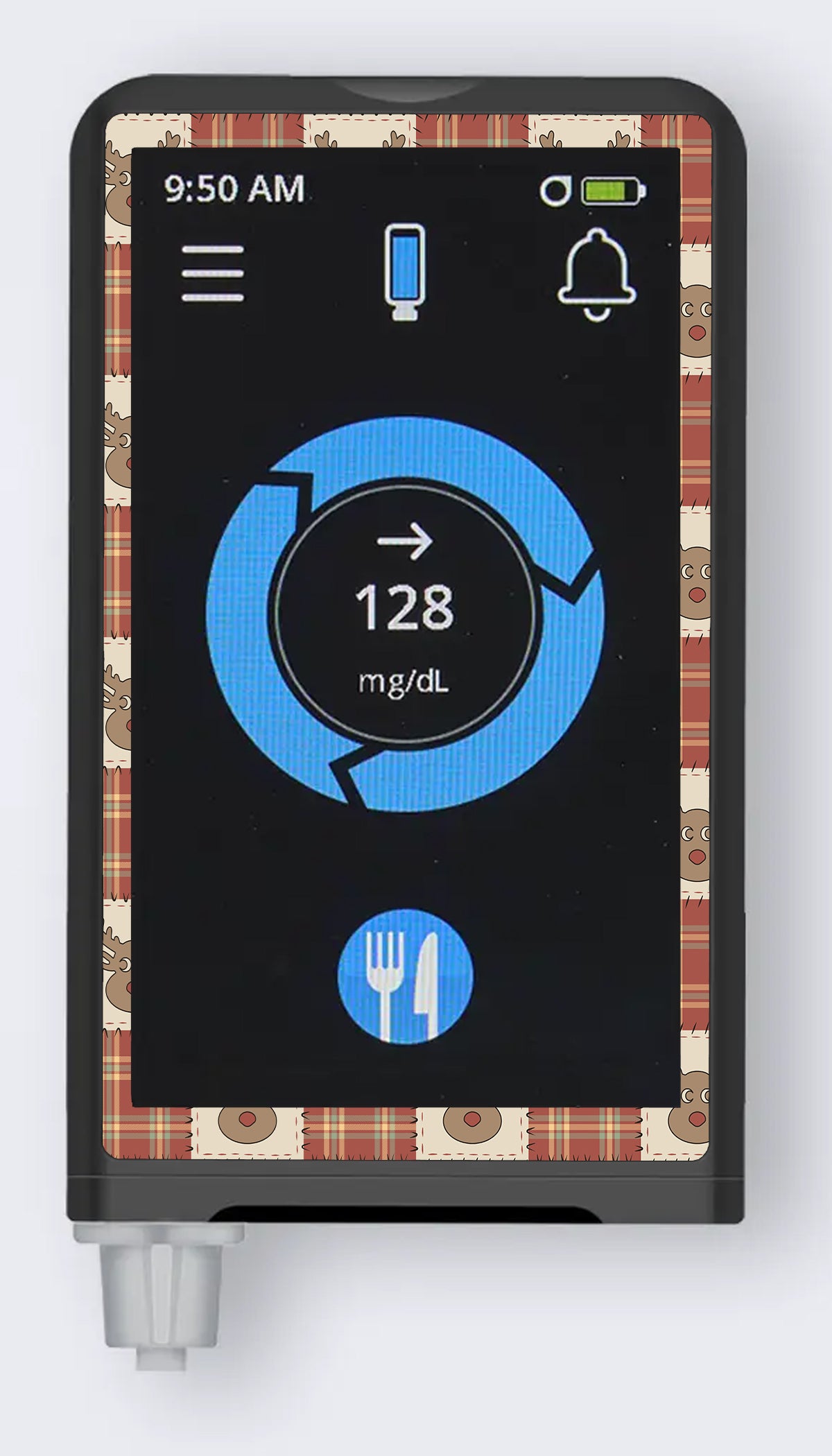 Rustic Reindeer Sticker for the Beta Bionics iLet – Pump Peelz