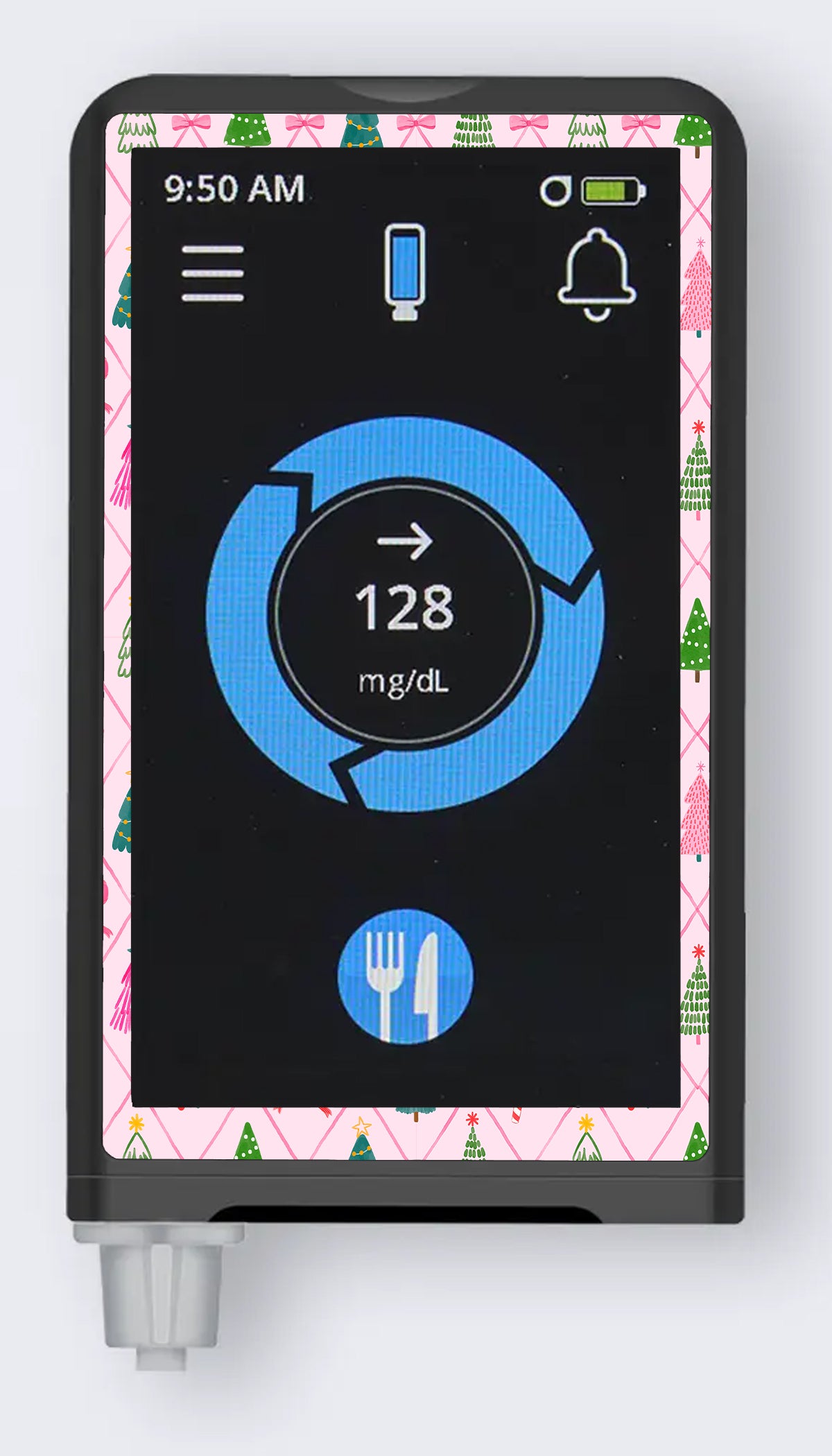 Coquette Christmas Sticker for the Beta Bionics iLet – Pump Peelz