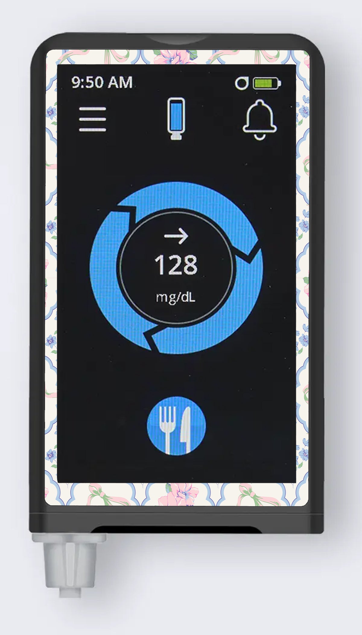 Spring Coquette Sticker for the Beta Bionics iLet – Pump Peelz