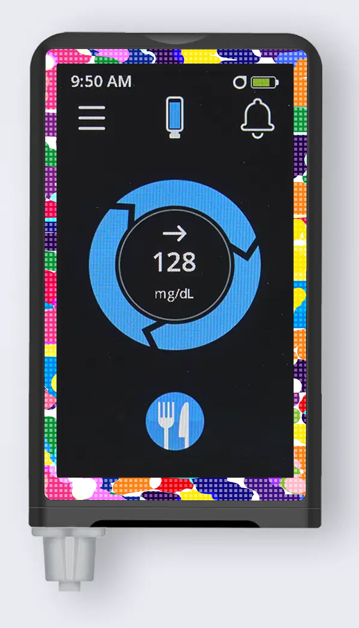 Pixel Splash Camo Sticker for the Beta Bionics iLet – Pump Peelz