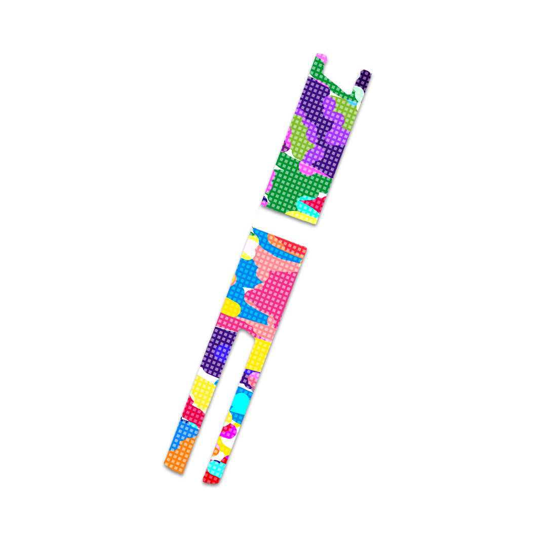 Pixel Splash Camo InPen - Smart Insulin Pen Sticker - Pump Peelz