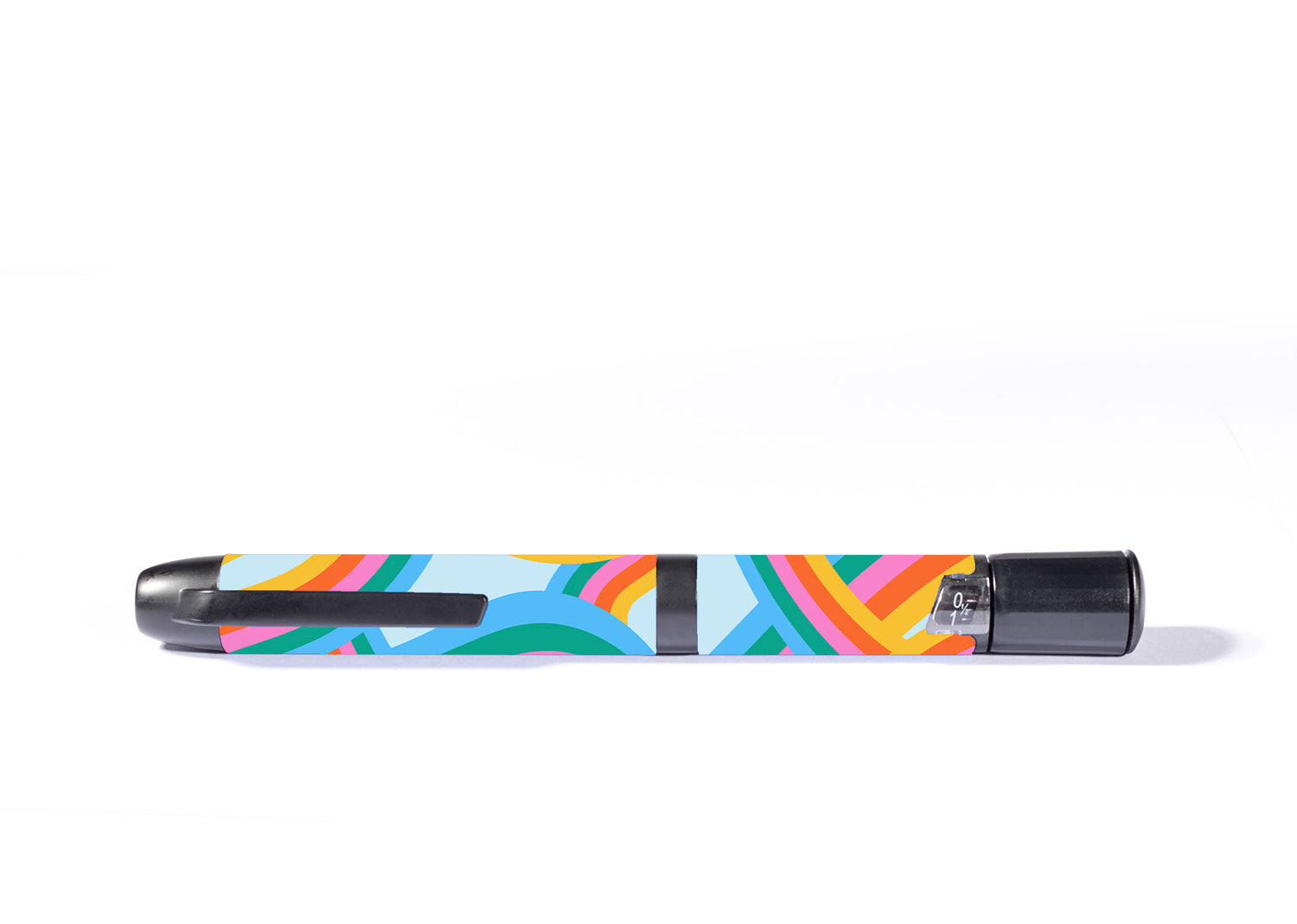 Retro Pop Camo InPen - Smart Insulin Pen Sticker - Pump Peelz