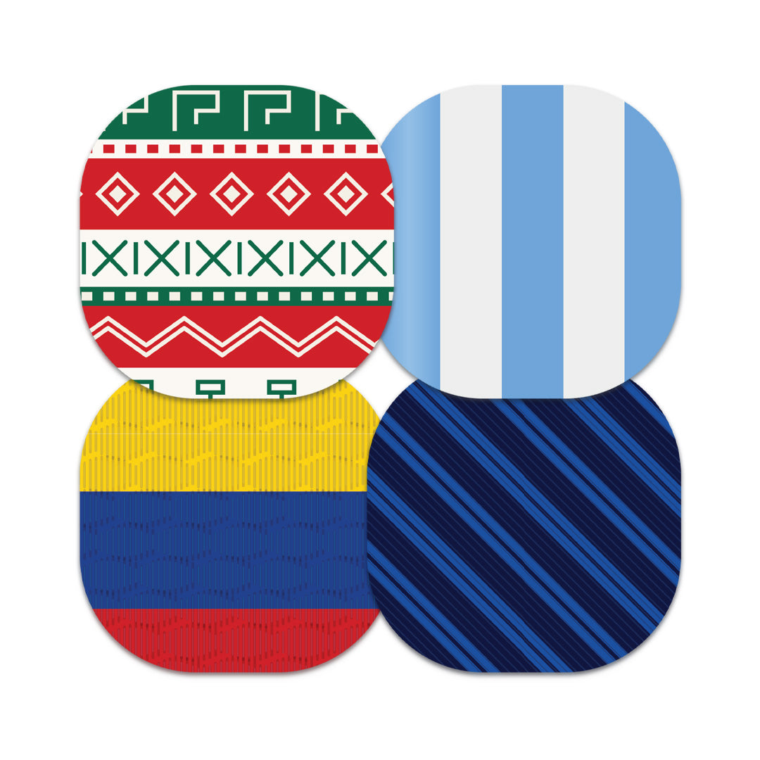 Matchday Nations Variety Pack Overpatch Tape - Pump Peelz